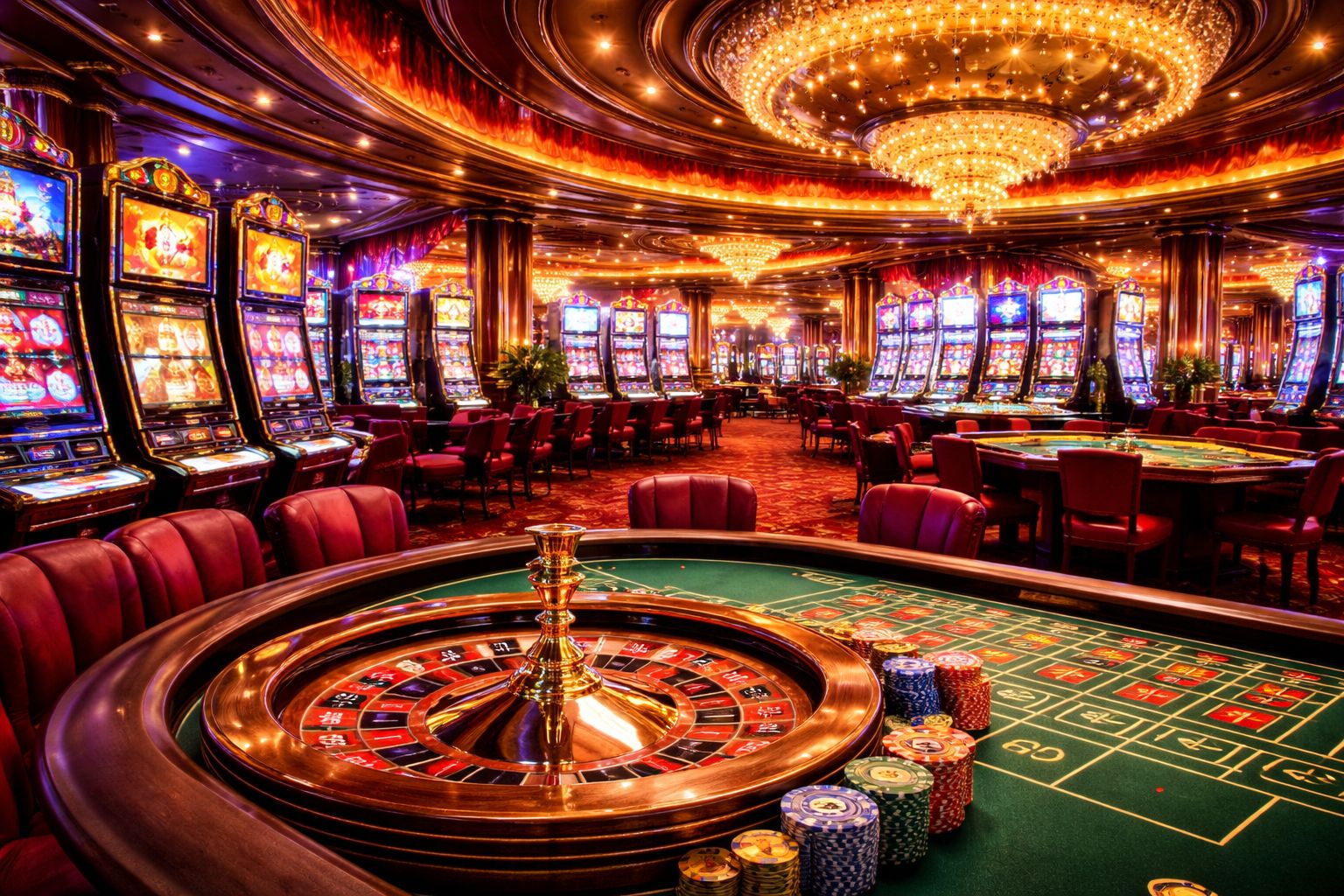 MVP 789 colorful casino lobby scene